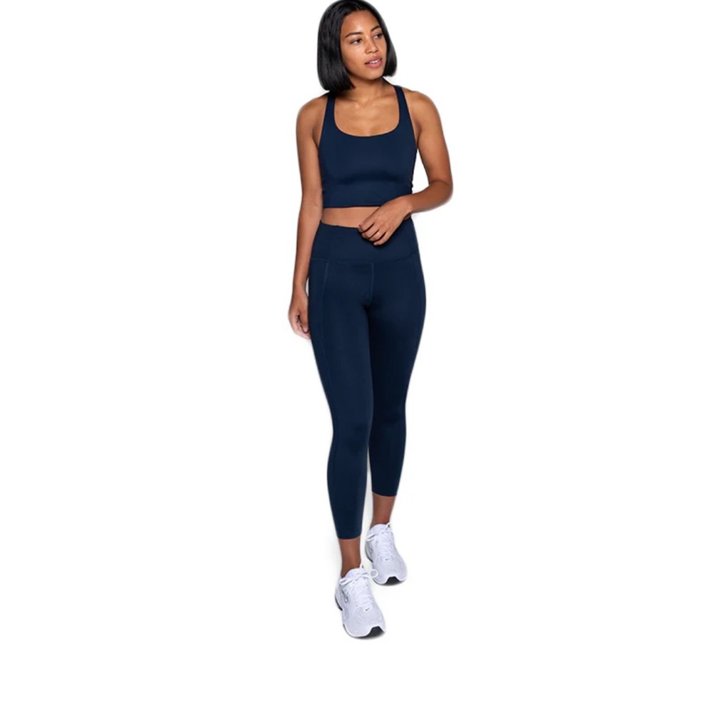 Navy Blue Activewear Leggings